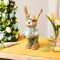 Northlight Spring Sisal Easter Bunny Rabbit Decoration with Robin's Egg - 10"
